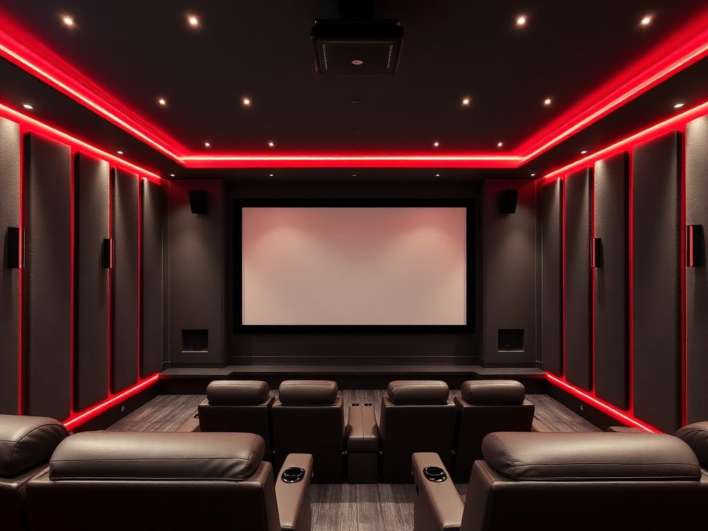 Auckland Residence home theatre