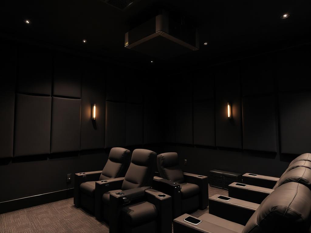 Wellington Estate home theatre